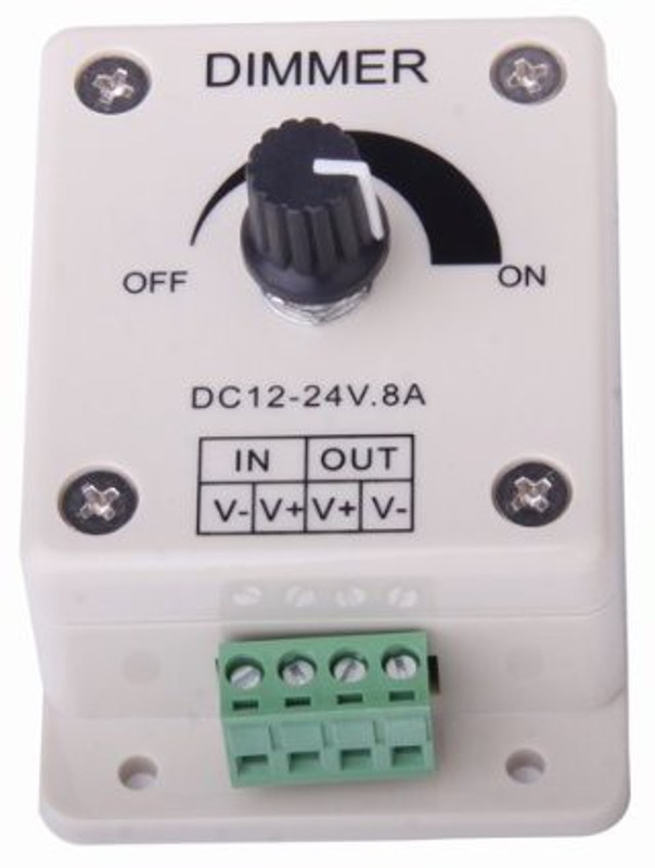SUKHAD Switch Brightness Controller 8 A Step Dimmer(White)