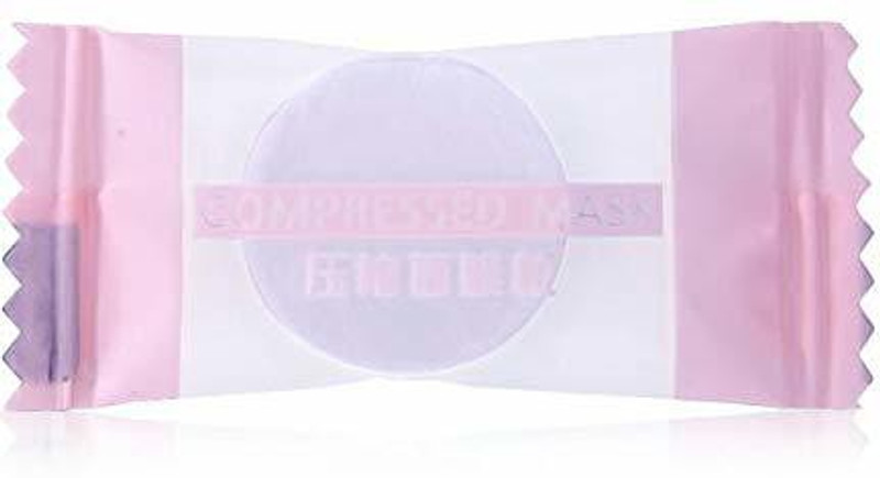 saan Facial Compressed Paper Mask 24 pcs(Pack of 24)