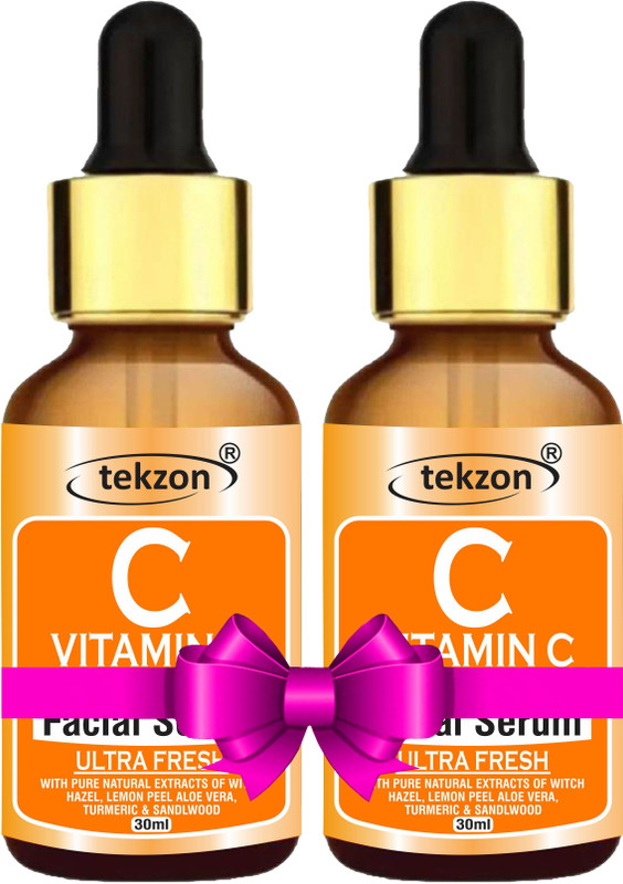 tekzon Vitamin C Serum For Face Pigmentation And Oily Skin (Pack of 2)(60 ml)