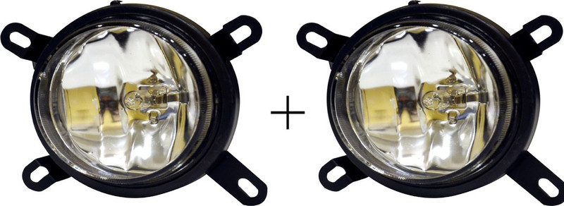 HANA Incandescent Fog Lamp Unit for Hyundai Santro Xing