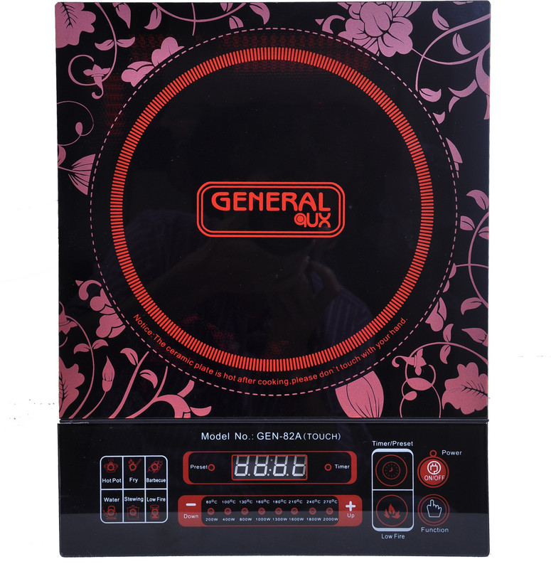 general aux GEN 82 A TOUCH Induction Cooktop(Black, Touch Panel)