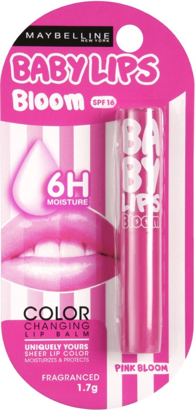 Maybelline Baby Lips Bloom Color Changing Lip Balm Pink Blossom(Pack of: 1, 1.7 g)
