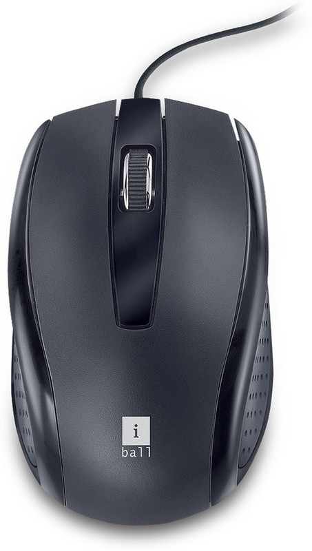 Iball Style 63 Optical Mouse Wired Optical Mouse(USB 2.0, Black)