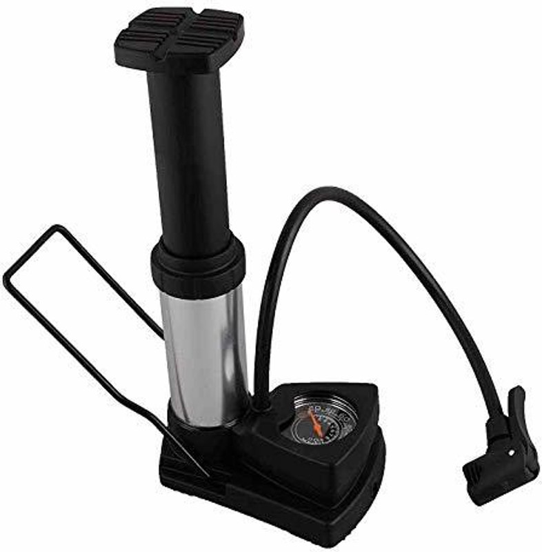 divinezon Bike Bicycle Pump Car, Motorcycle Pump(Black)