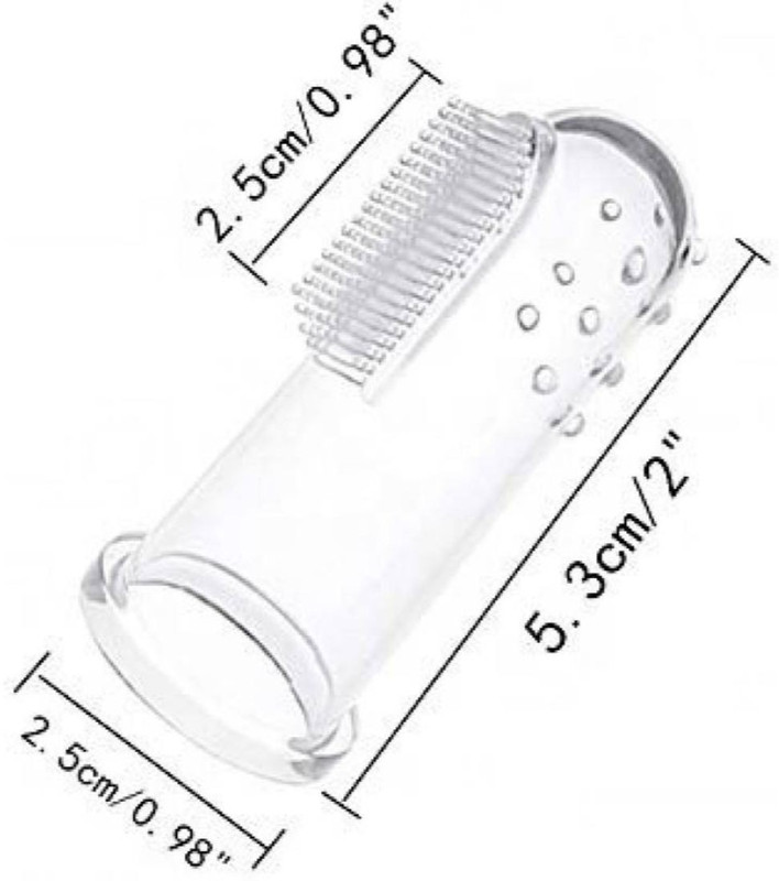 FRONTLINE Ultrasoft Premium Finger Toothbrush Ultra Soft Toothbrush