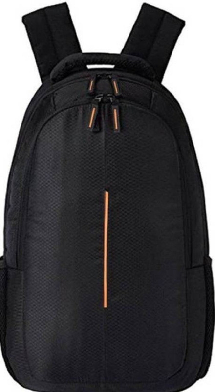 fastriva Rock 22 L Laptop Backpack(Black, Orange)