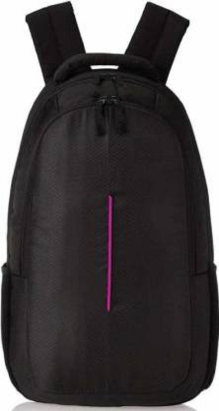 fastriva Rock 22 L Laptop Backpack(Black, Pink)