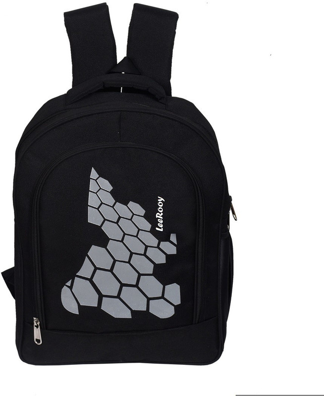 LeeROOy BEG628GREY-16 Waterproof School Bag(Grey, 20 L)