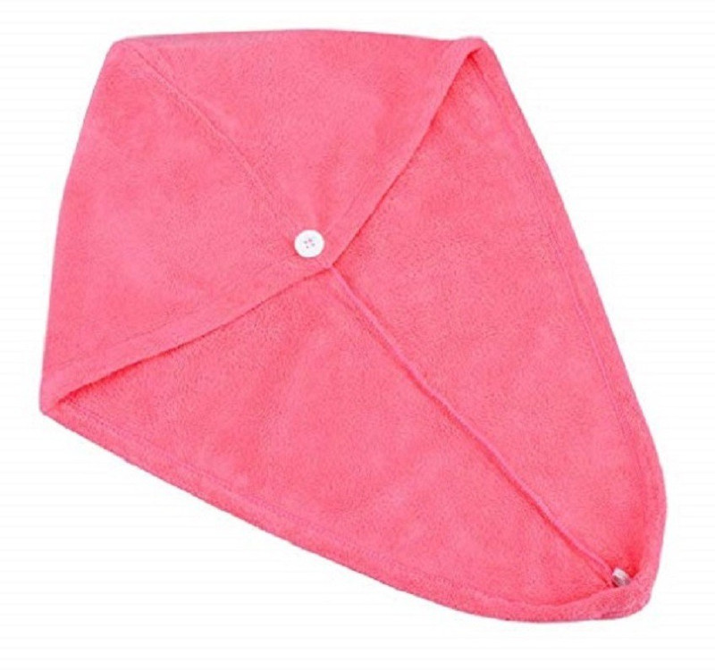 kakustore Cotton 475 GSM Bath, Hair Towel(Pink)