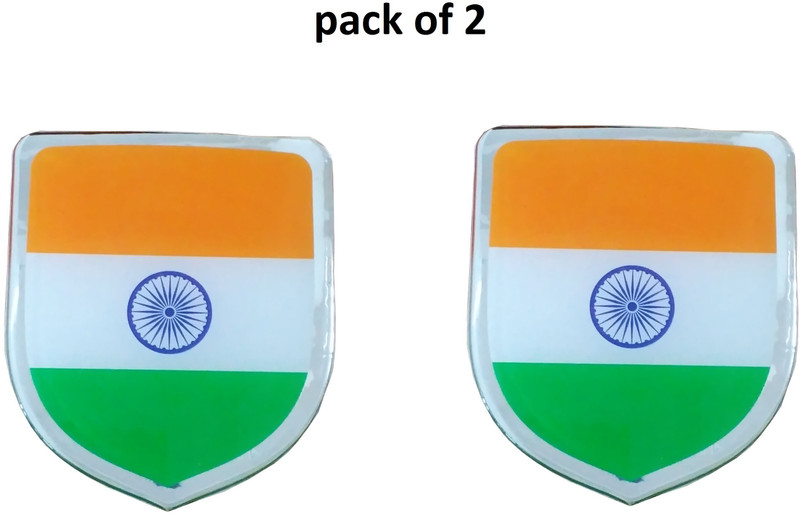 ketmart Flag Sticker for Windshield, Rearshield, Sides(Multicolor)
