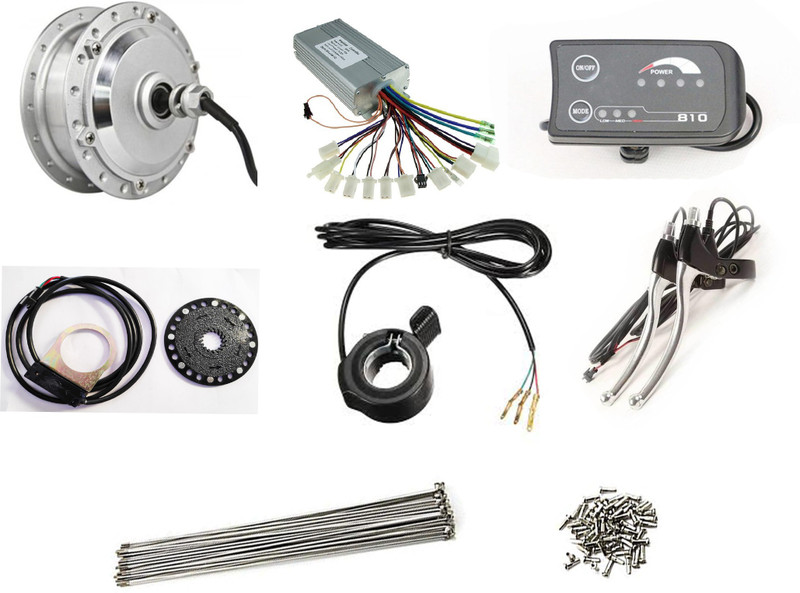 naksautomation 36v 250watt High Quality Hub Motor - Controller -LED Display Automotive Electronic Hobby Kit