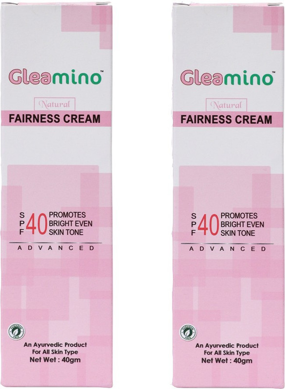 gleamino FAIRNESS CREAM COMBO OF 2(80 g)