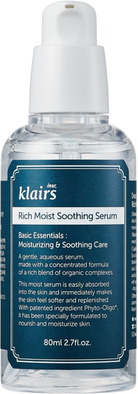 klairs Rich Moist Soothing Serum(80 ml)