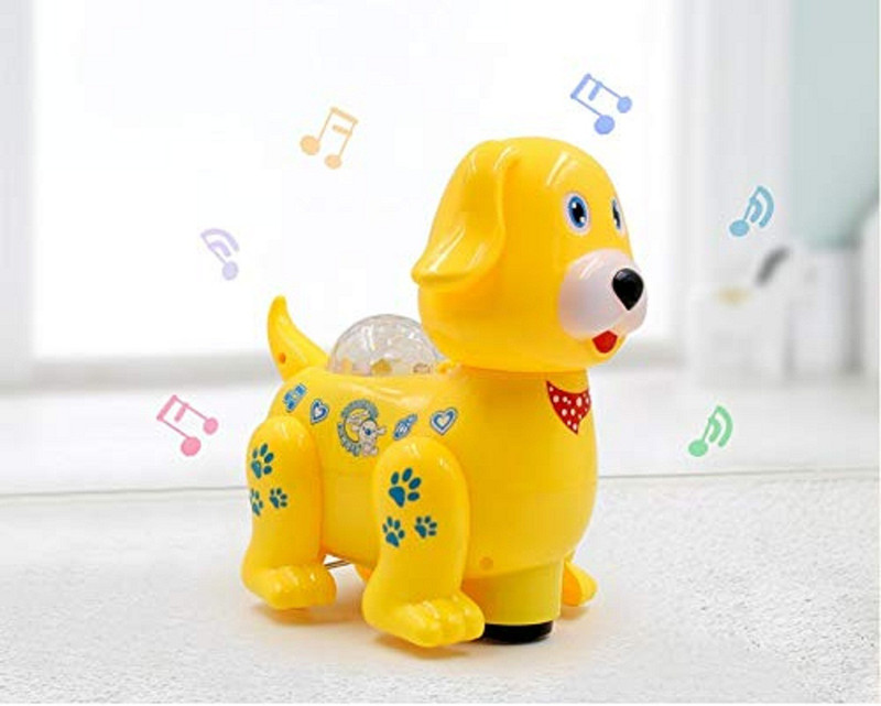 lifestylesection HIGH QUALITY 3D light musical cartoon dog for kids(Multicolor)
