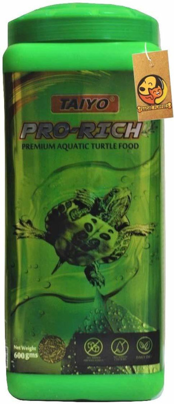 TAIYO Pro-Rich Aquatic Turtle Food 60g 0.34 kg Dry New Born, Adult, Young Turtle Food