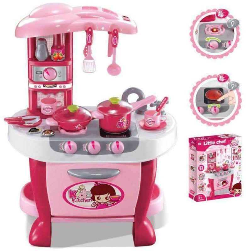 lavtoz Little Chef Kids Kitchen Play Set