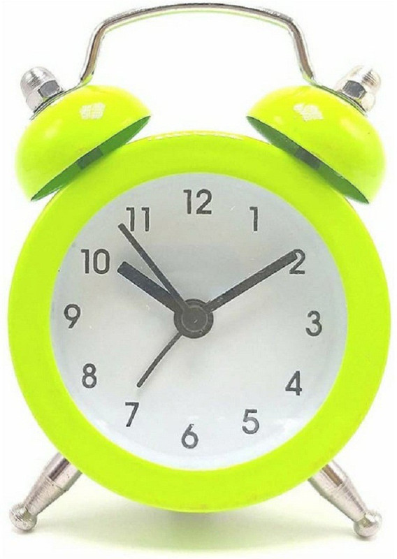 Flying Colours Analog Black Green Pink Yellow Clock Buy
