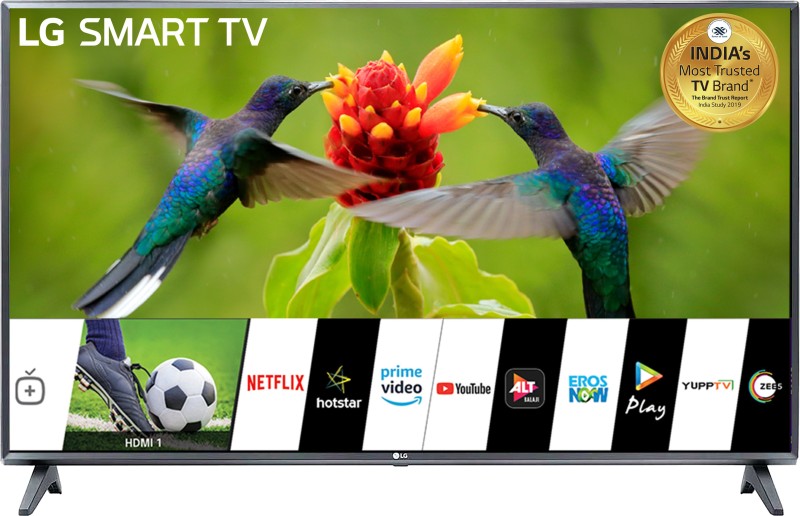 LG All-in-One 108cm (43 inch) Full HD LED Smart TV 2019 Edition(43LM5600PTC)