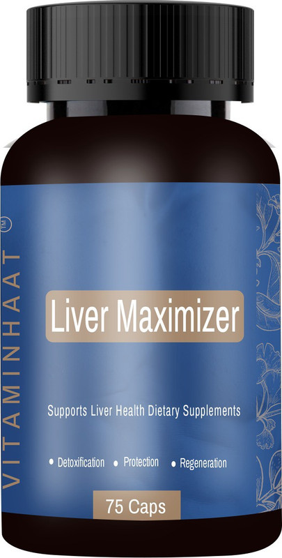 vitaminhaat liver maximizer (NAC) for liver support 600 mg 75 capsule(600 mg)