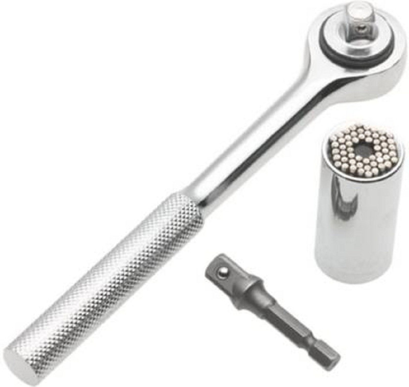 crownmart BL 156 Gator Grip ETC-300 Universal Socket (200) Single Sided Single Sided Adjustable Wrench Set(Pack of 1)