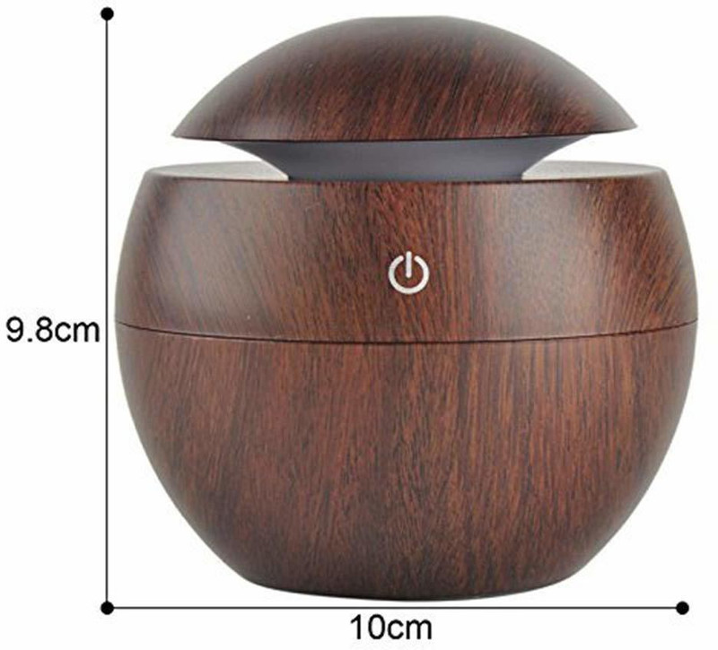 nisha enterprise New wooden humidifier Portable Room Air Purifier Car Freshener(1 ml)