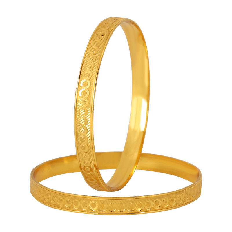 indian fashion jewellery Alloy Bangle(Pack of 2)