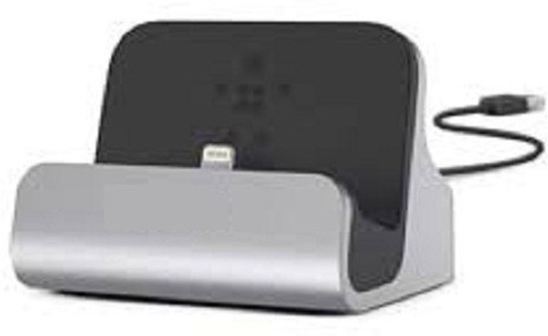 Buy Genuine Charging Connector And Docking Stand For V8 Jack Safety And Security Dock(Silver)