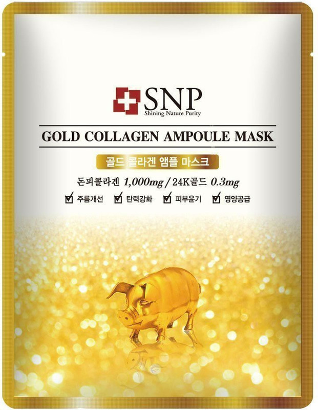 snp Gold Collagen Ampoule Mask(5 g)