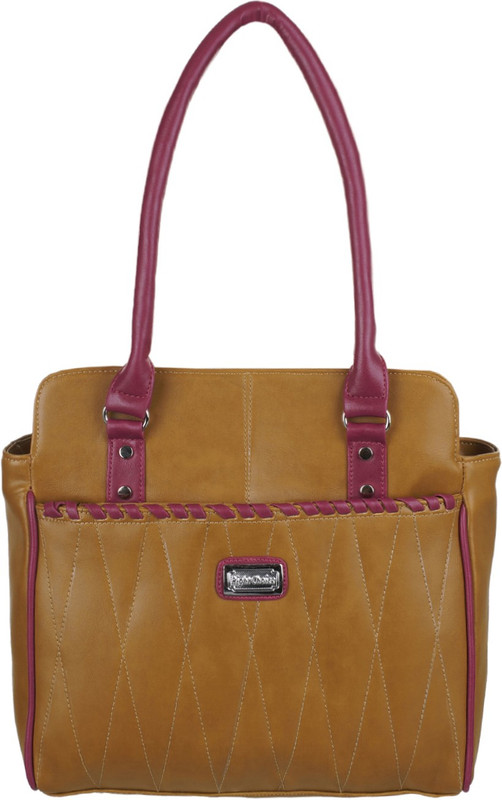 right Women Tan Shoulder Bag