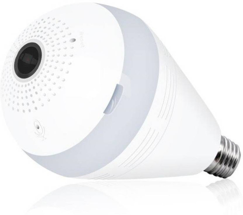 effulgent Panoramic 3D VR View Night Vision LED Light Bulb Camera Security Camera Security Camera(600 GB, 4 Channel)