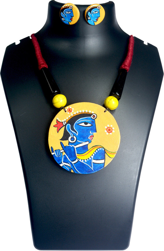 fariocity Wood Jewel Set(Multicolor)