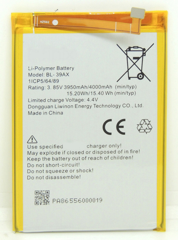 zooky Mobile Battery For Infinix Hot 4 (BL-42AX)