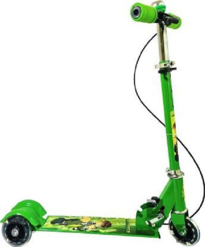 letzol Scooter Ben 10(Green)(Green)
