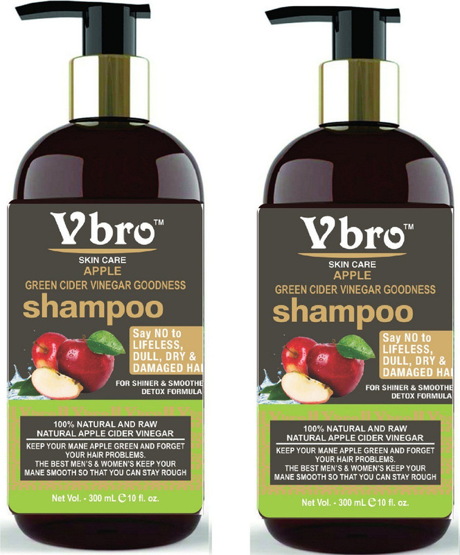 vbro skin care apple green cider vinegar goodness 300ml pack of 2(600 ml)