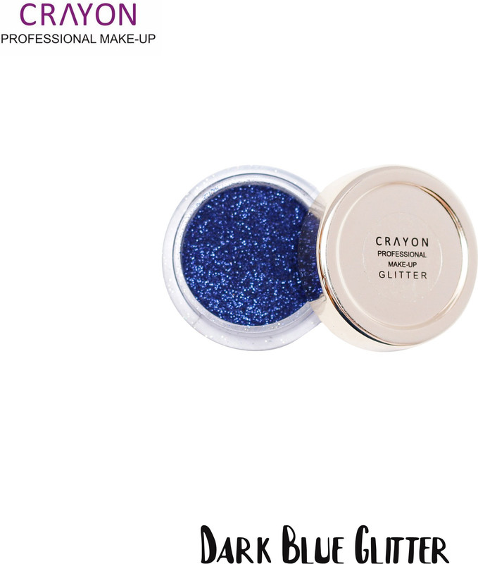 crayon dark blue glitter(dark blue)