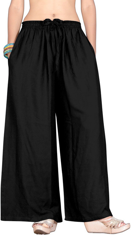 savani fashion Regular Fit Women Black Trousers