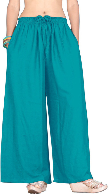 savani fashion Regular Fit Women Blue Trousers