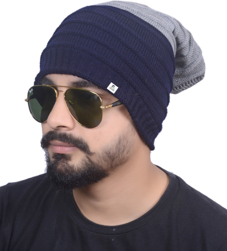 ghanim unisex warn slouchy beanie with furr Cap