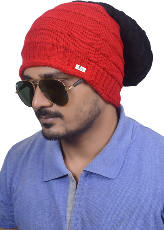 ghanim unisex warn slouchy beanie with furr Cap