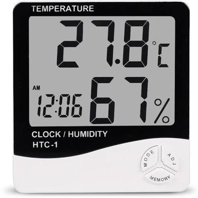 shecom HTC-1 Thermo hygrometer Thermometer(White)
