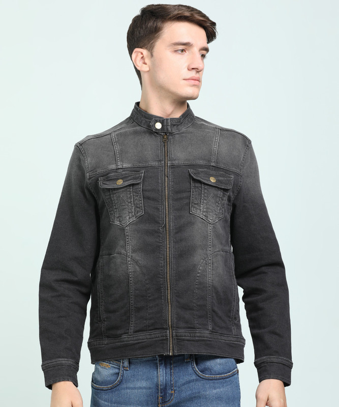 Wrangler Full Sleeve Solid Men's Jacket 
