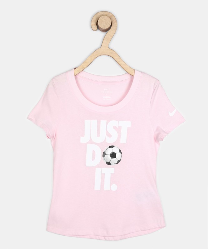 nike t shirt pink