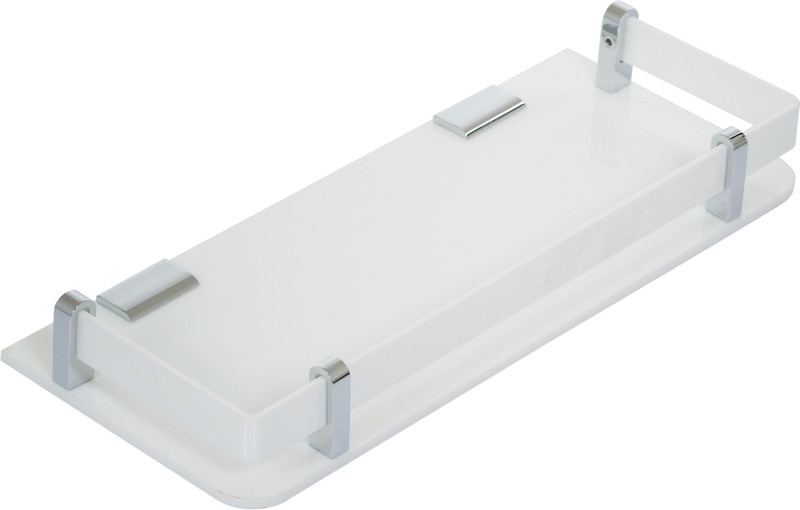 indiaplus Reck Shelf 12 X 5 Acrylic Wall Shelf(Number of Shelves - 1, White)