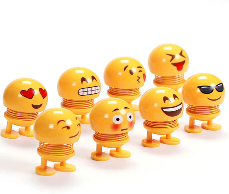 Buy teetos Smiling Face Spring Doll Novelty and Gag Toys Spring Yellow Online at desertcartINDIA
