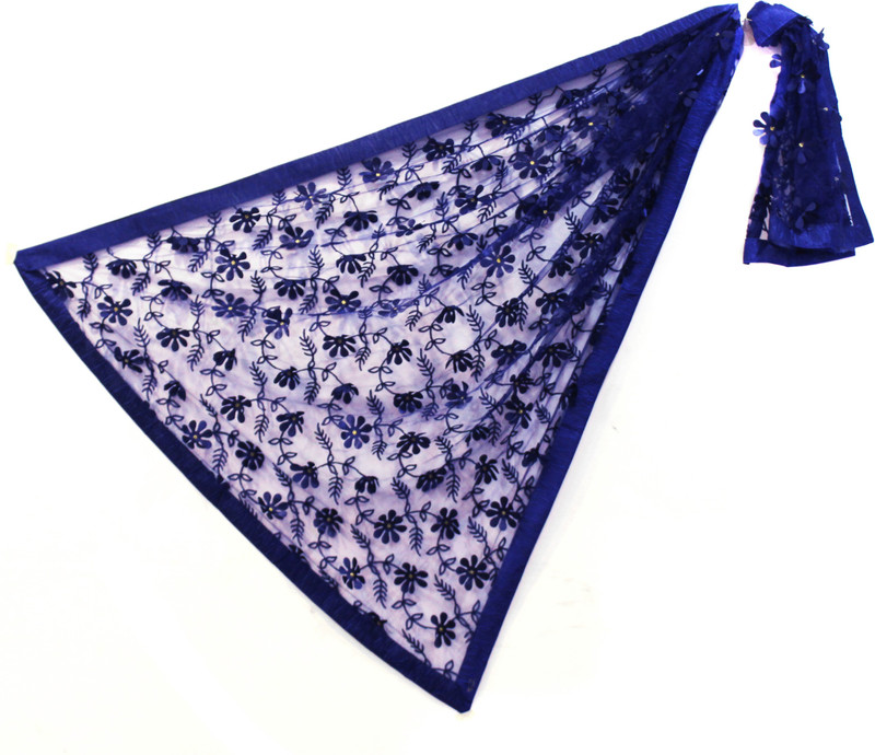 anant designer studio Net Embroidered Women Dupatta