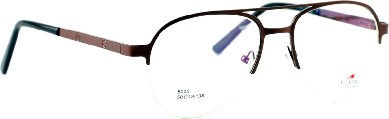 Avlators Half Rim Aviator Frame(118 mm)