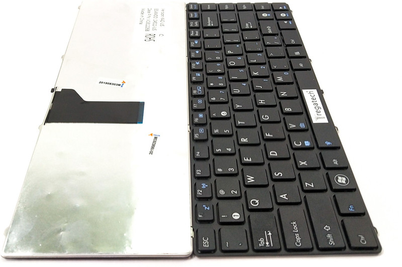 Regatech A43SD-VX567V, A43SD-VX582, A43SD-VX584D Internal Laptop-size Laptop Keyboard Compatible with Desktop, Laptop, Mac(Black)