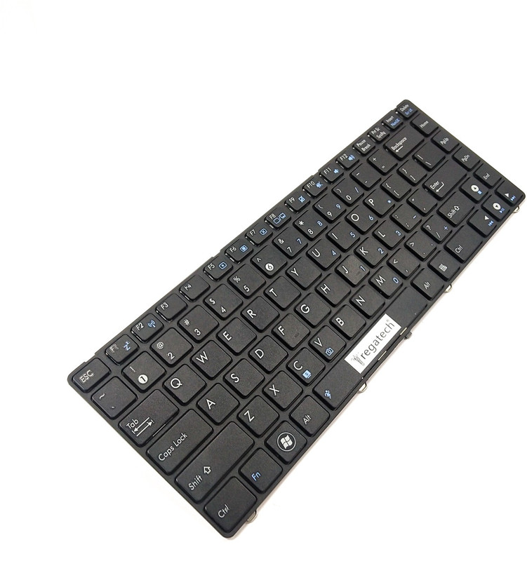 Regatech A43E-XXXXXX, A43S, A43SA, A43SA-VX002D Internal Laptop-size Laptop Keyboard Compatible with Desktop, Laptop, Mac(Black)