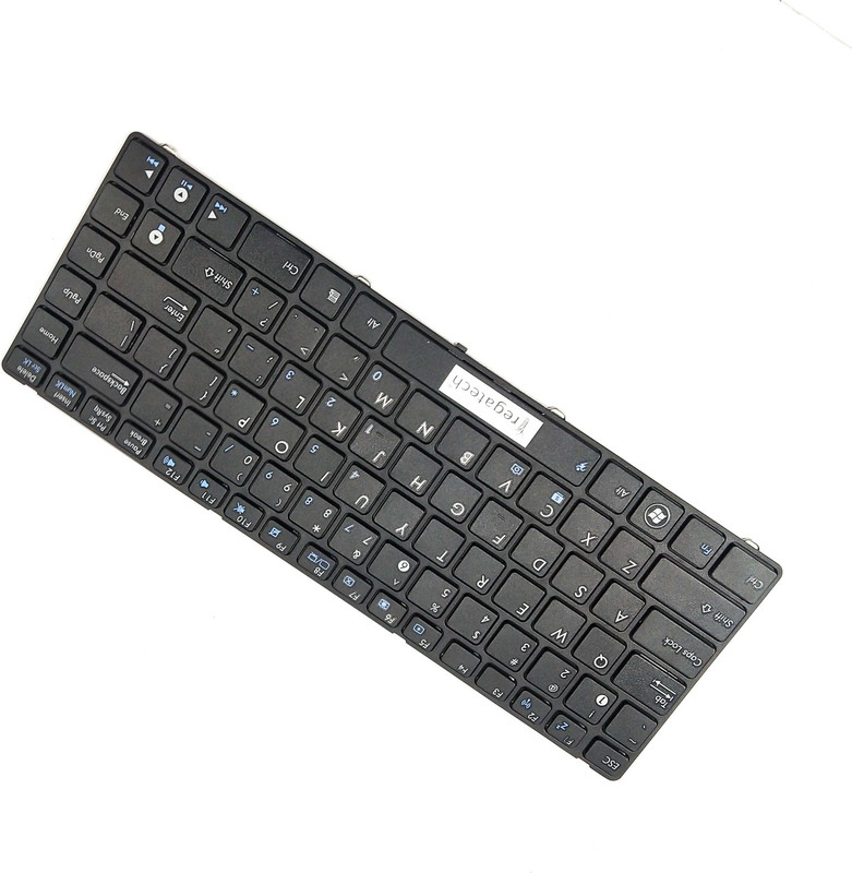 Regatech UL30JT-RX015V, UL30V, UL30VT, UL30VT-A1 Internal Laptop-size Laptop Keyboard Compatible with Desktop, Laptop, Mac(Black)