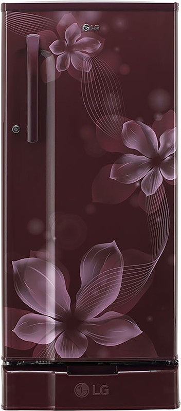 LG 188 L Direct Cool Single Door 4 Star Refrigerator(Scarlet Orchid, GL-D191KSOX) LG 188 L Direct Cool Single Door 4 Star Refrigerator(Scarlet Orchid, GL-D191KSOX)